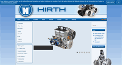 Desktop Screenshot of hirth-motoren.de